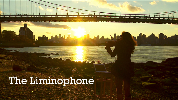 the liminophone sonifies tidal data
